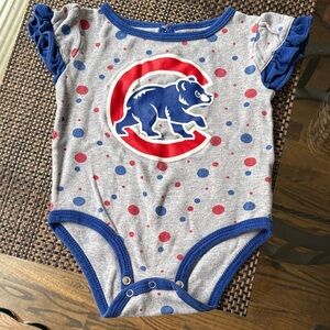 Genuine Merchandise Blue and Red Baby Outfit